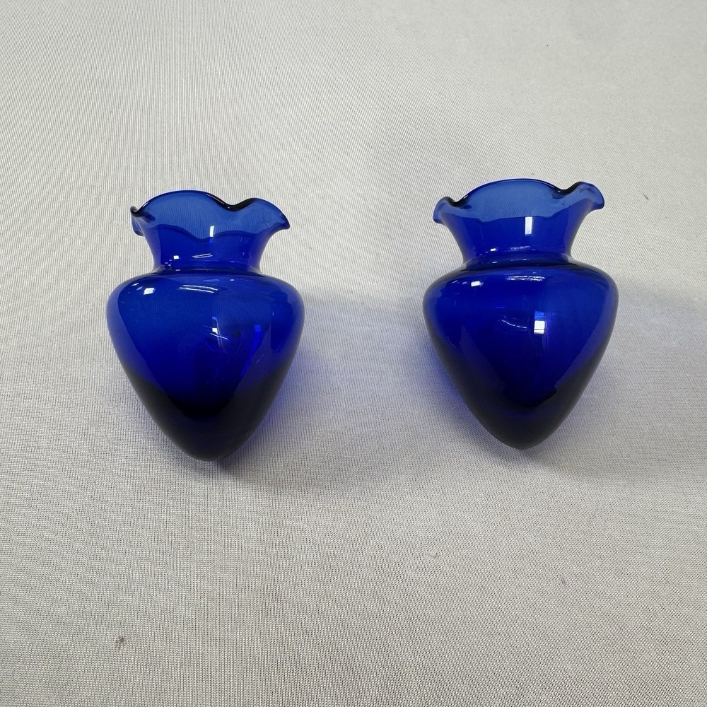 Cobalt Blue Air Planter Vases